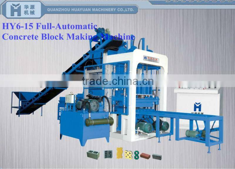 HY QT 6-15 paver brick making machine
