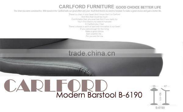 Modern barstool furniture chair office furniture barstool bar chairPu chair home furniture stool ISO TUV B-6190