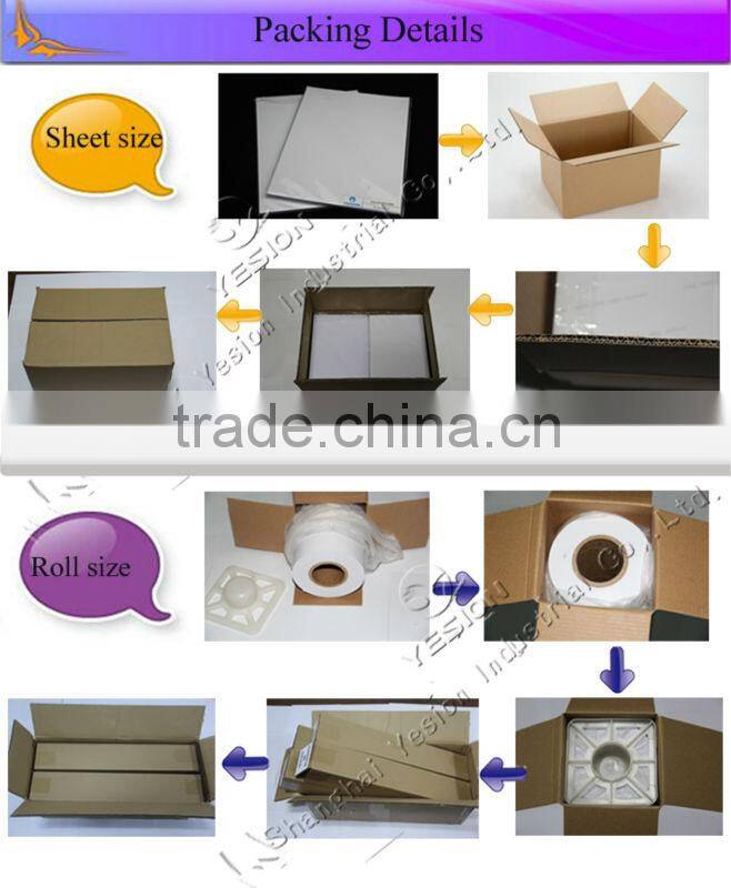 Yesion Best Quality Inkjet Printing Light Aand Dark Transfer Paper For CottonT-shirts