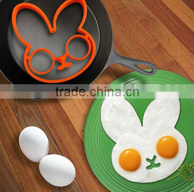 Alibaba China cheap silicone Omelette,Skull shape silicone egg mold