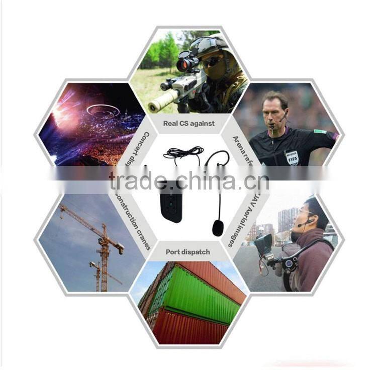 2016 NEW V4 made in china bluetooth headset Full Duplex BT Interphone FM speaker bluetooth