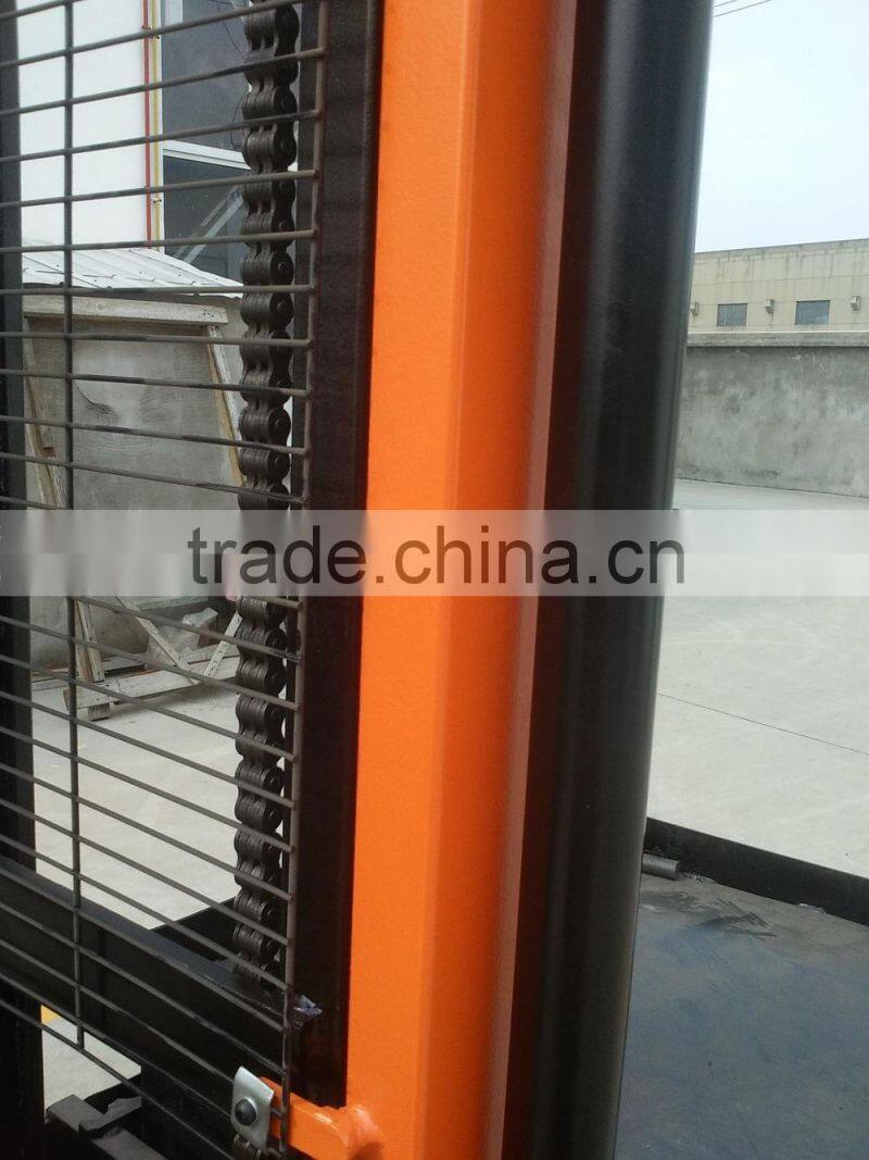 1.5T 1.6m passed CE AC battery powered standing new full electric reach stacker for sale