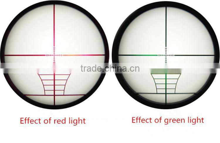 Good quality of compact M6 4X25, red laser point sight with angle scope