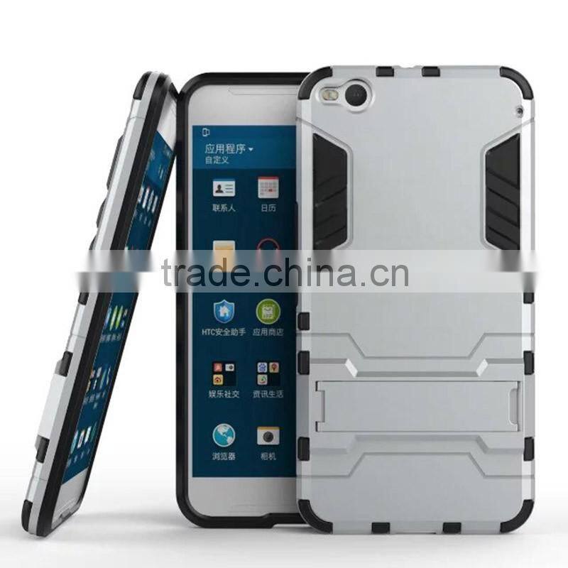 New Arrival phone cases TPU +PC 2-in-1 Hybrid Kickstand case for HTC X9