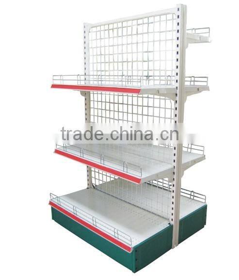 Supermarket shelf,gondola shelf,double sides shelf