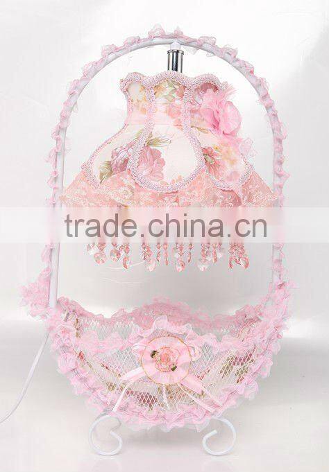 Fabric table lighting for weddings