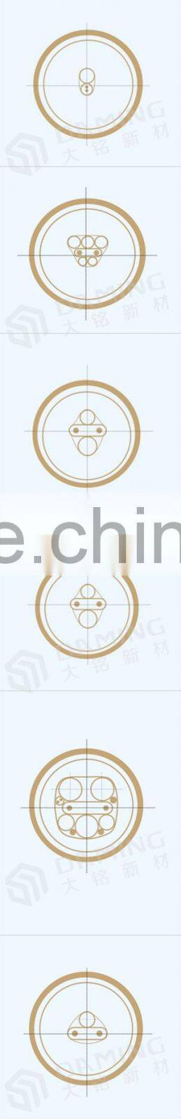 China supplier heat trace sample composite pipe with electric heating cable