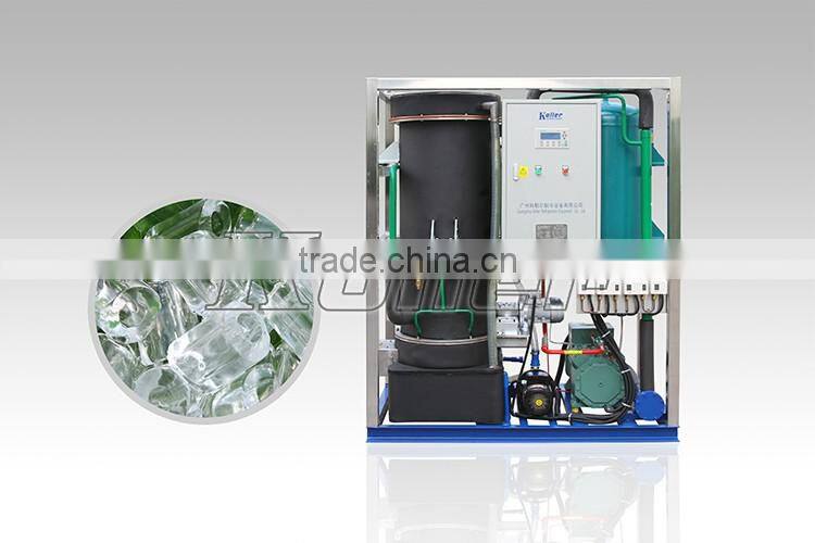 Koller 1 ton/day commercial tube ice machine for human consumption