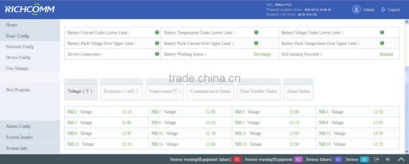 Battery Monitoring System:for Lead Acid Battery & VRLA Battery Monitoring