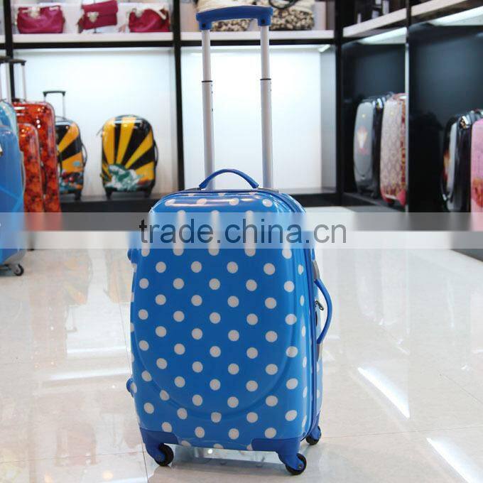 new style blue travel luggage for the Asia-Pacific and Latin American markets