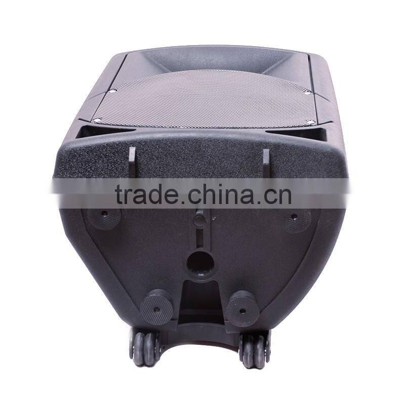 15 inch perfect sound trolley speaker with bluetooth and handle