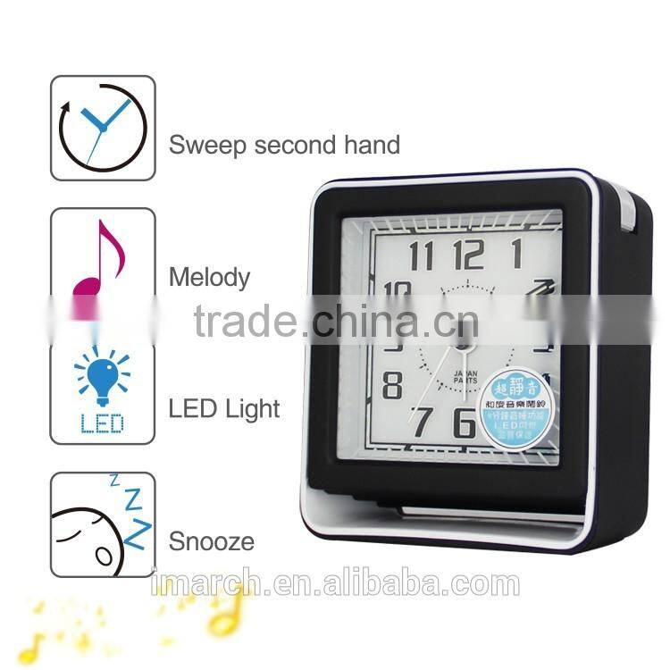2016 alibaba novelty melody alarm clock for sale