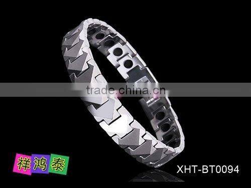Bright tungsten magnet bracelet for women