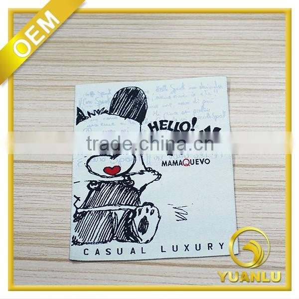 Woven garment label garment woven label woven clothing labels