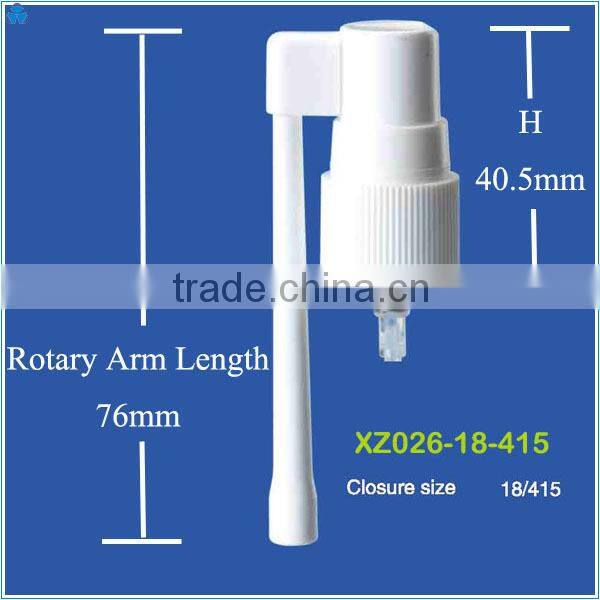 20ml 0.7oz Long Thin Tall Plastic HDPE Rotatable Very Long Rod Spray Bottle