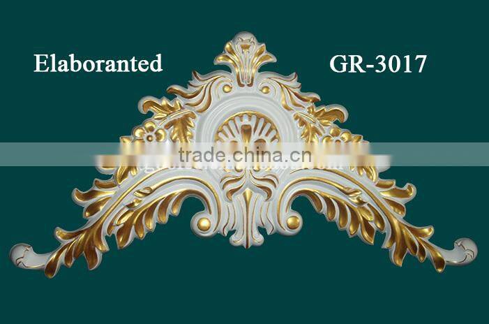 Home Decor Interior Decorating PU Carving Veneer Accessory