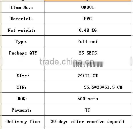 pvc and universal mud flap