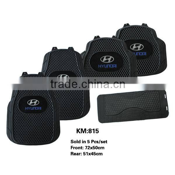 pvc material car mat