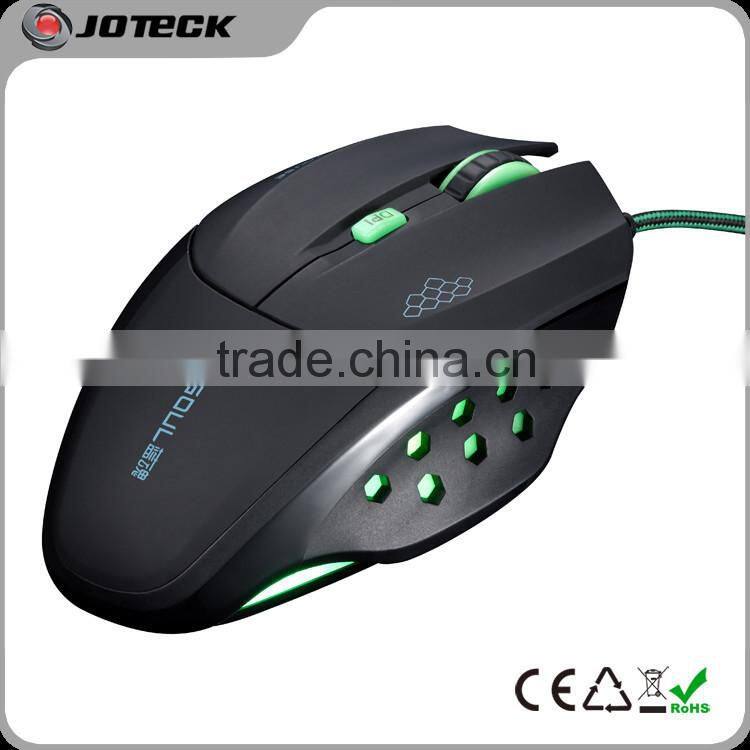 2015 adjustable 3500DPI 6 buttons optical led gaming mouse