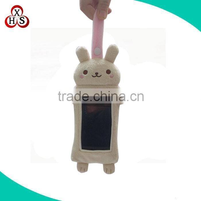 Mobile cell phone carry sling bean bag phone holder