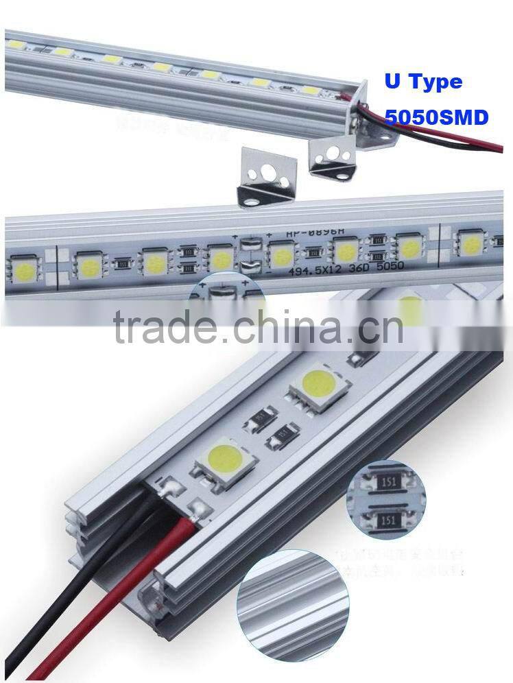 Red Color 5630SMD IP65 brightness led rigid strip bar light made in china