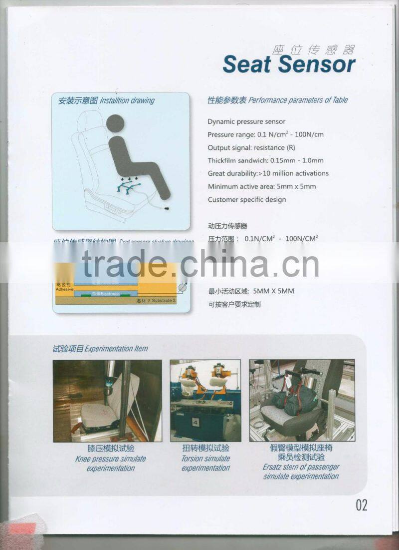 China original Seat Pressure sensor mirco switch suit for kind of seat