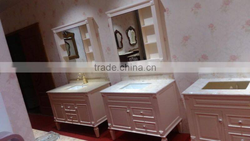 kangchen sanitary ware soild wood modern bathroom cabinet