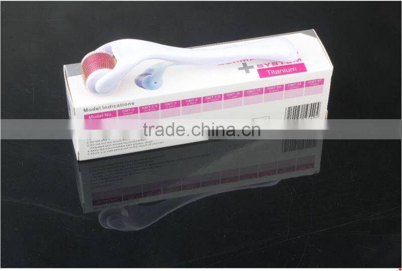 Professional Titanium Microneedling Derma Roller 540 with full sizes 0.2- 3mm