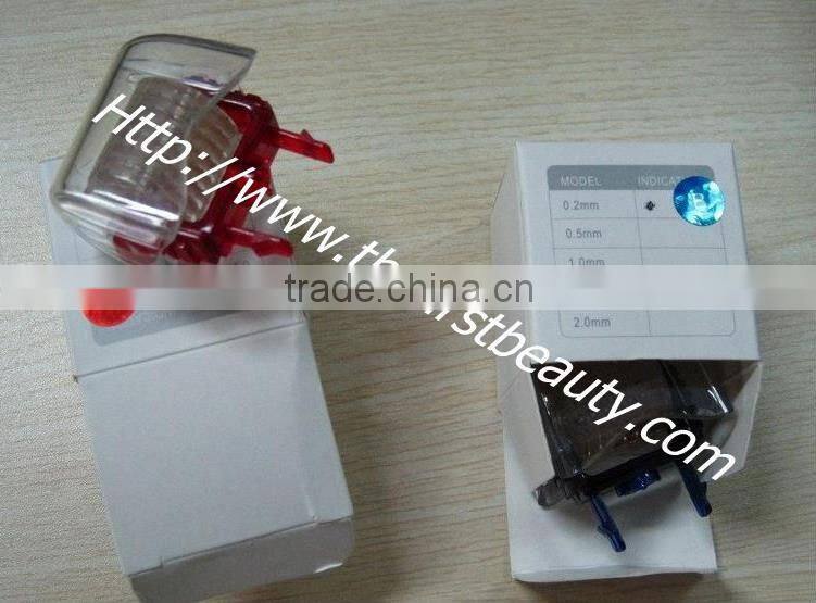 2011 Smart LED Photon Micro needle derma roller with 200 tiatnium needles for Anti-Puffiness,Blood Vessels Removal