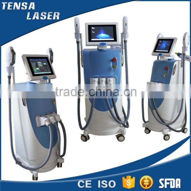 multifunction ipl shr rf laser 4 in 1 Hair removal beauty machine
