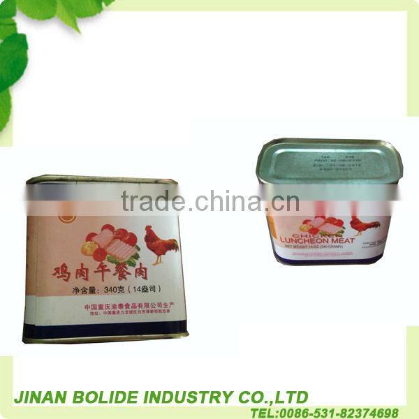 340g halal canned luncheon chicken meat