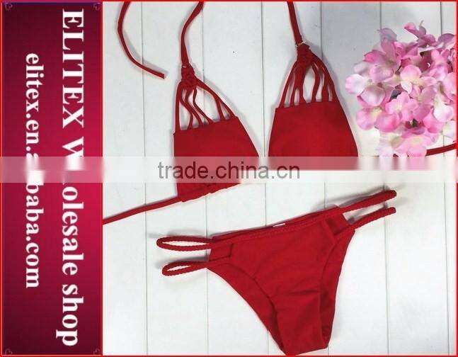 2017 Newest smoking sexy print swimsuit CK356