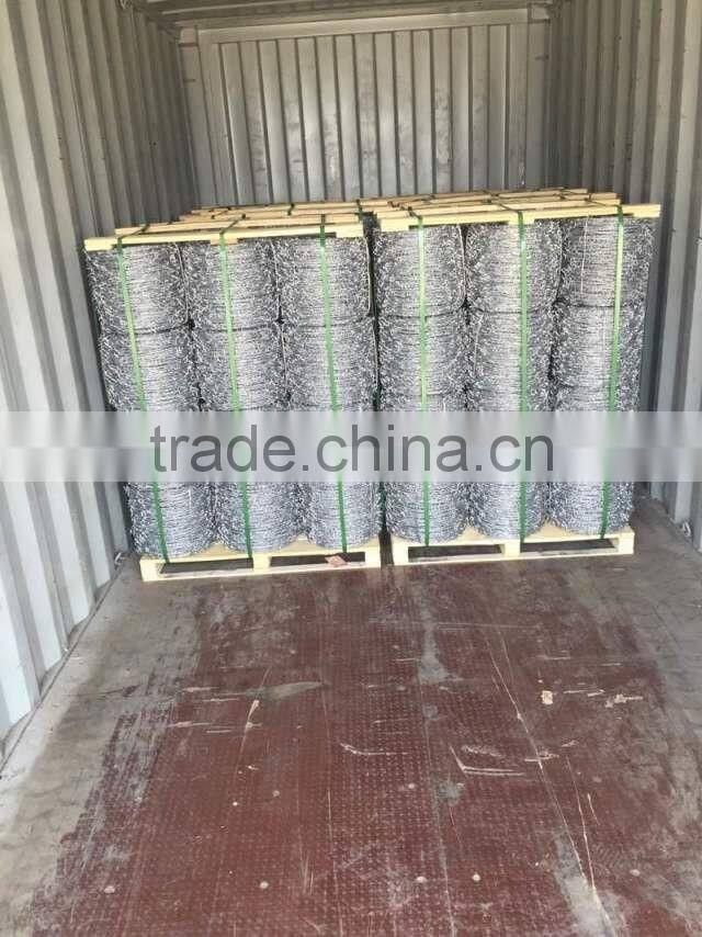 Beer fence top use High Tensile barbed wire 500m roll of 1.57mm