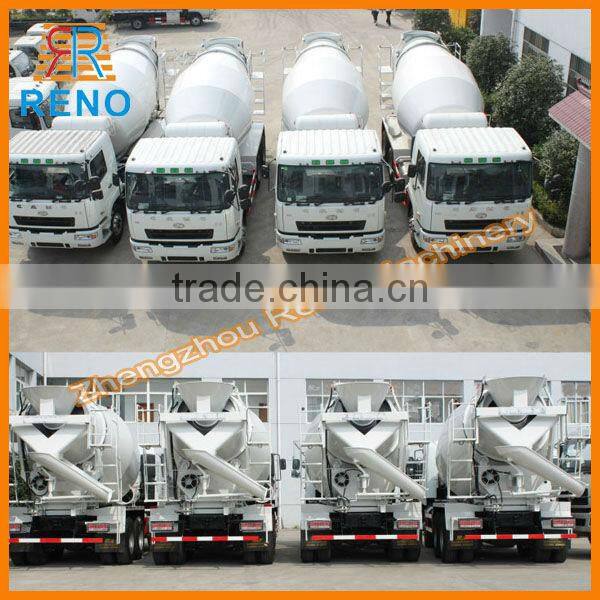 3 cubic meters small concrete mixing transport truck