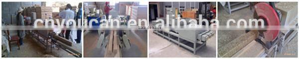 Wood pallet block leg extruding machine/wood sawdust block processing machine/wooden block making machine