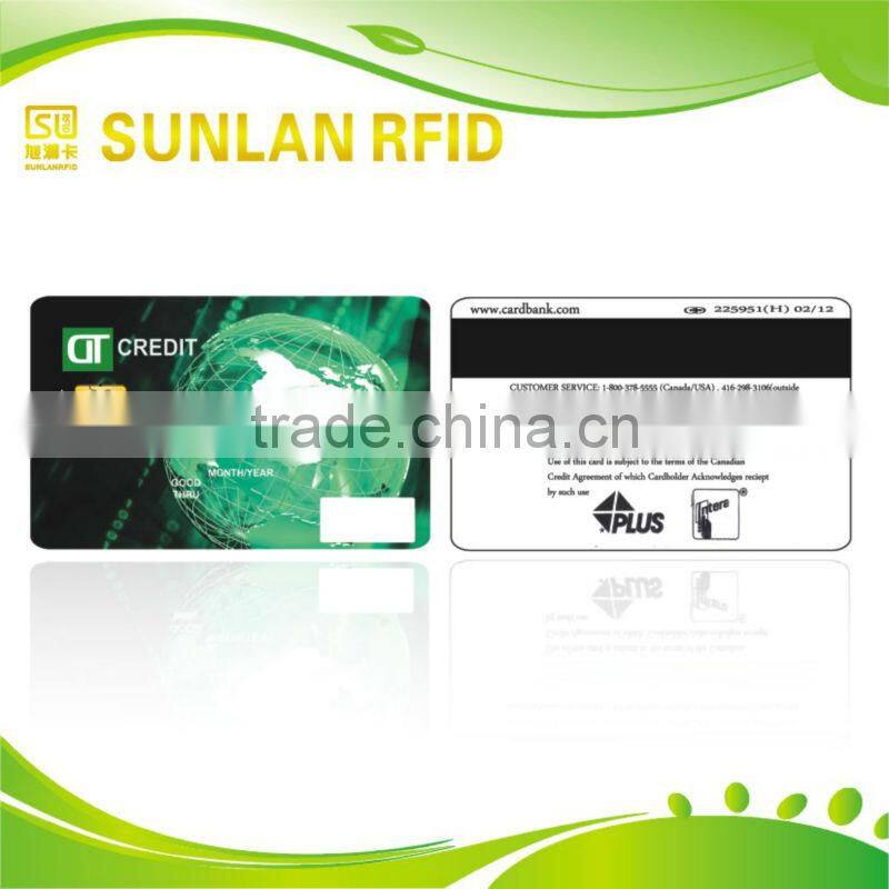 Plastic printable IC card