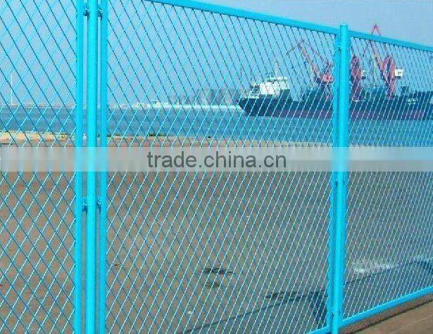 garden fence chain link fence pvc coated or galvanized