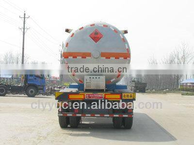 40.5cbm bulk lpg tank semi trailer