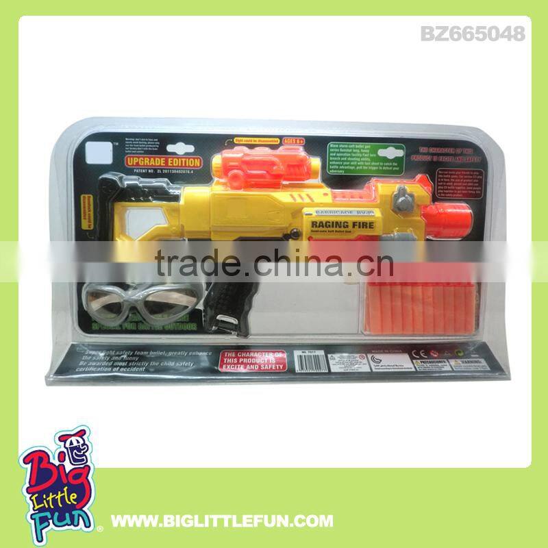 Air soft toy gun,sniper toy gun with glasses