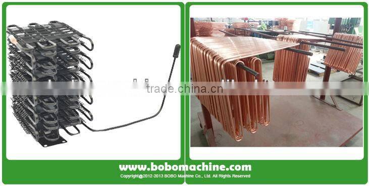 THE THREADED PIPE TYPE CONDENSER AND EVAPORATOR PRODUCTION LINE