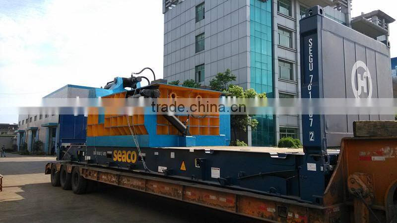 Y81F-400 stainless steel scrap baler (factory)