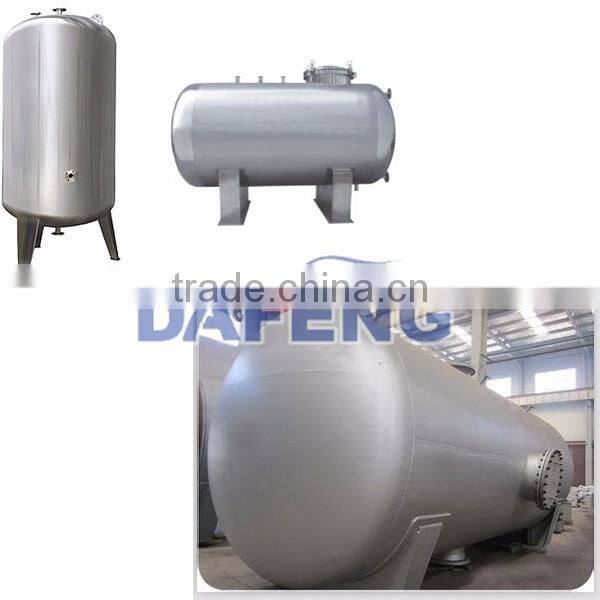 Stainless steel water storage tank