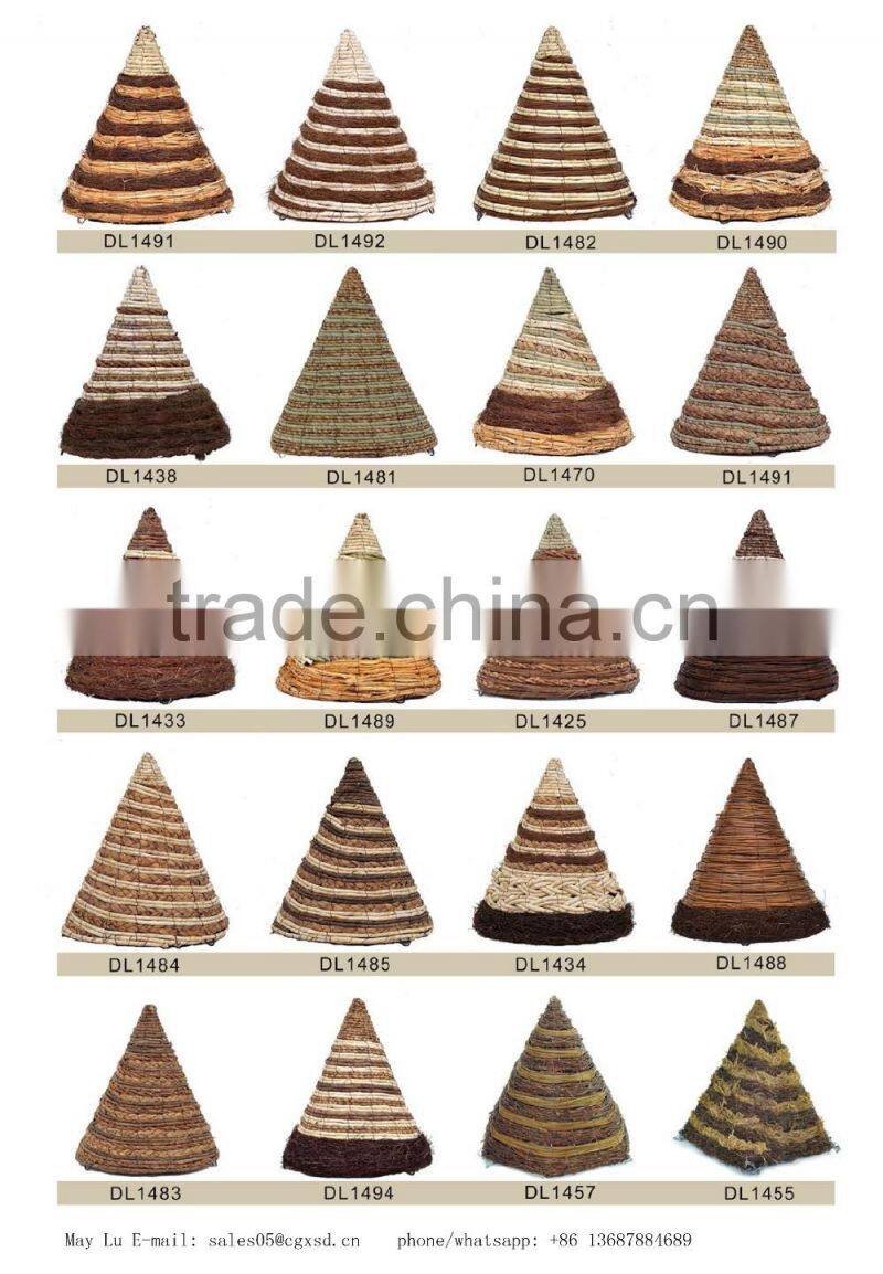 Garden hang plant container 12" Cone shaped Hanging flower pot