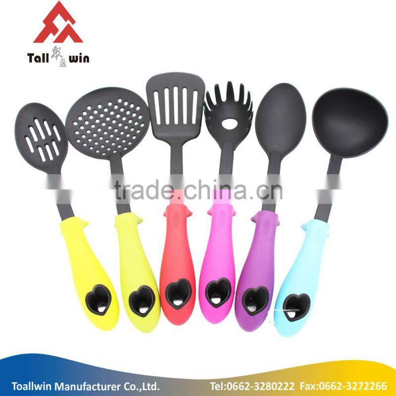 2015 6pcs Nylon kitchen tool set/Nylon cooking utensils/house nylon tools
