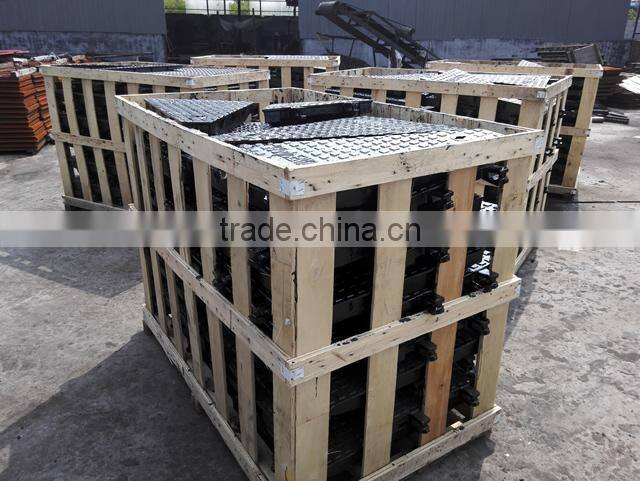asphalt painted BS EN124 radiator grates