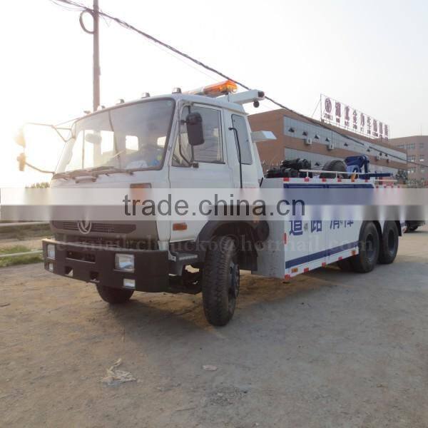DONGFENG 6*4 Heavy Duty Rotator wrecker 25 ton