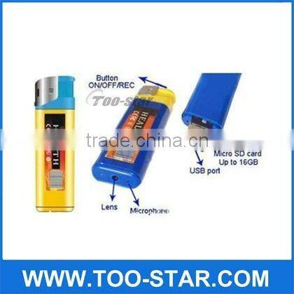 100% China orgial High Quality Mini DV Lighter Camera