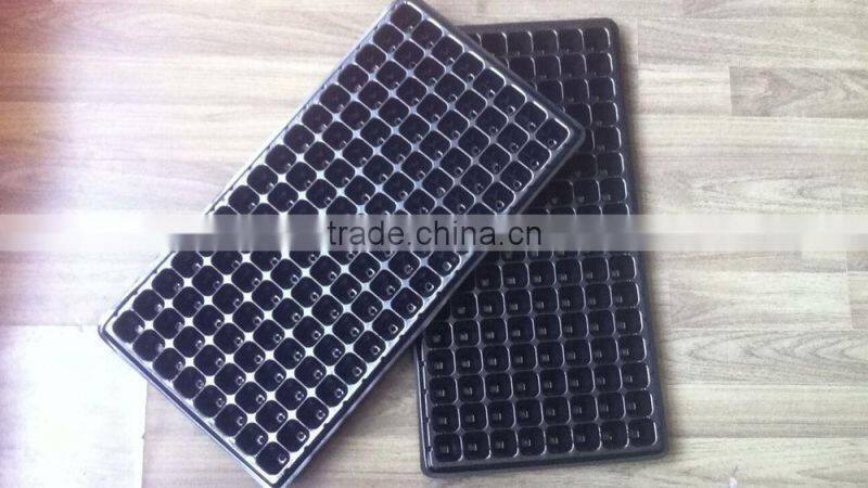 128 cell PS seed tray, 53*28cm, 43mm depth for agriculture