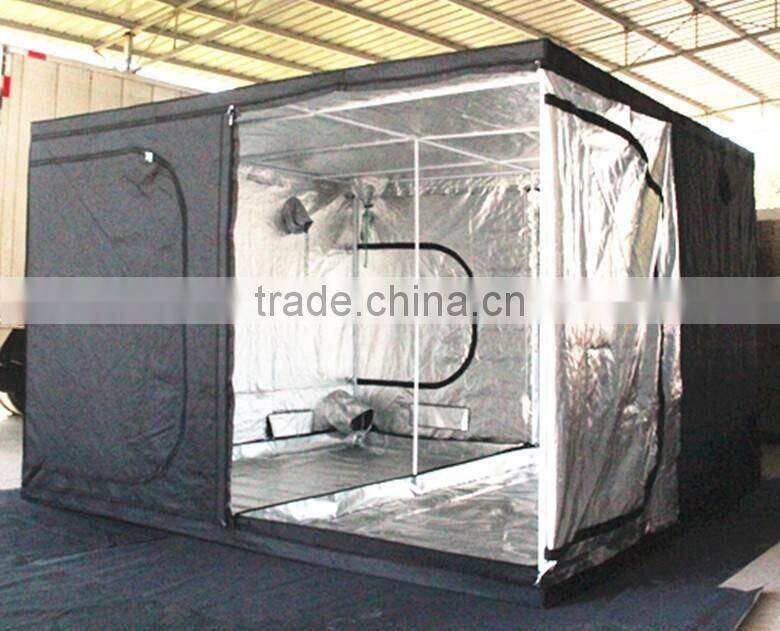 2016 high quality hot sale greenhouse hydroponics 600 D Reinforced Oxford grow tents and hydroponic dark room