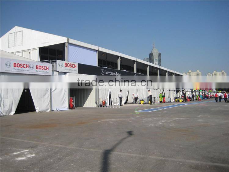 High quality double decker sport tent structure for events two story floor tent